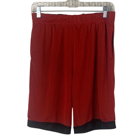 Athletic Works Red & Black Unisex Shorts Size XXL (18) - Picture 1 of 6